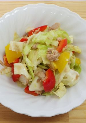キャベツのツナ缶炒め-レシピのメイン写真