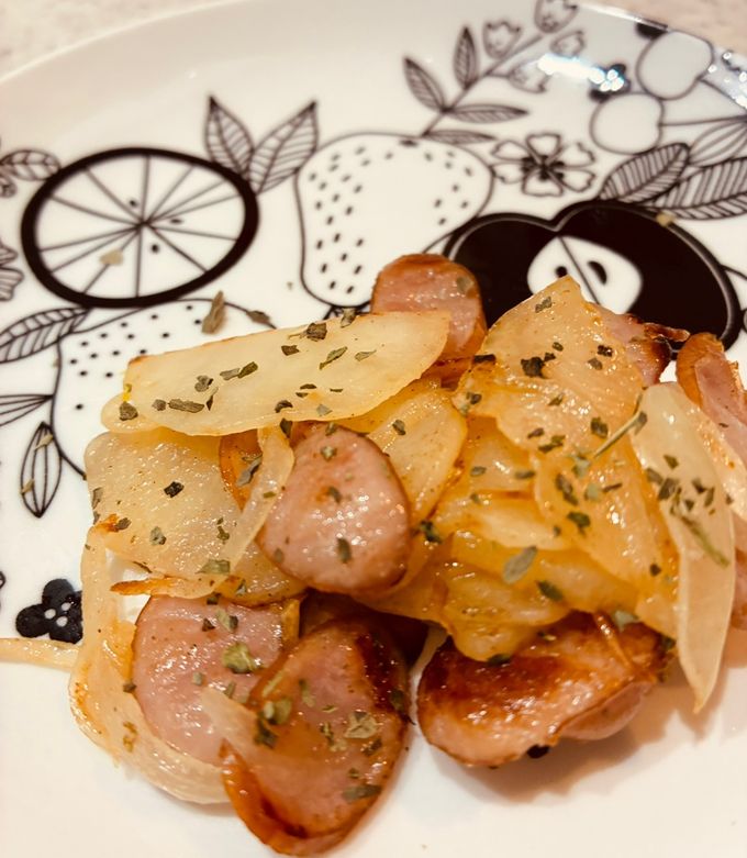 朝食や付け合わせに！簡単ジャーマンポテト-レシピのメイン写真