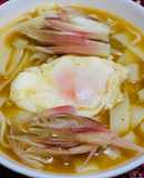 ヒガシマルのカレーうどんみょうが乗せ
