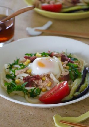 簡単！冷やしうどん-レシピのメイン写真