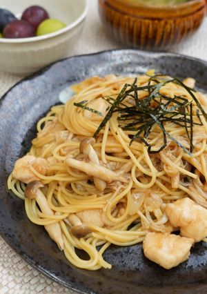 きのこと生姜の和風パスタ-レシピのメイン写真