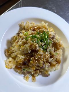 角煮リメイクレシピとっておき!角煮炒飯!-レシピのメイン写真