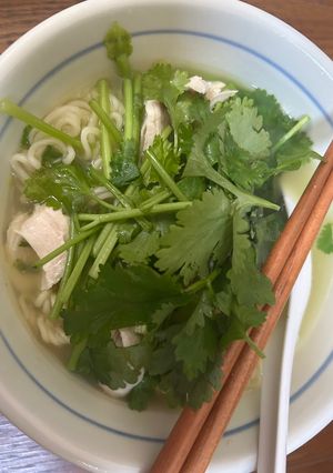 エスニックなサッポロ一番塩ラーメン-レシピのメイン写真
