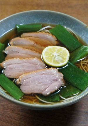 鴨だし素麺-レシピのメイン写真