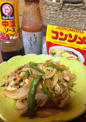 豚こまのケチャップ炒め-レシピのメイン写真
