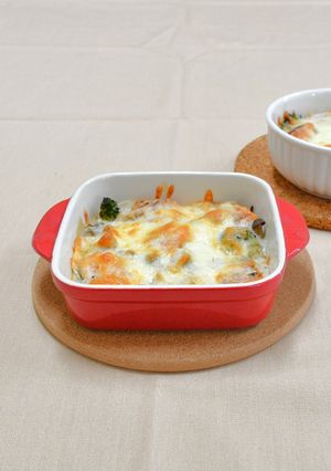 鮭ときのこの長芋グラタン-レシピのメイン写真