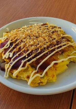 シャキとろ!白菜のお好み焼き-レシピのメイン写真