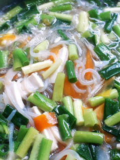 煮汁利用☆豆腐とごぼうとネギの味噌スープ-レシピのメイン写真