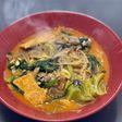 お店の味を再現した牛骨味麻辣湯♪
