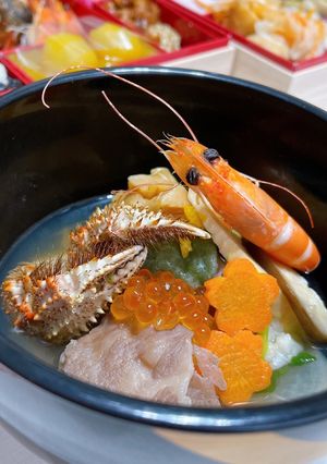 カニの旨みたっぷりお雑煮-レシピのメイン写真