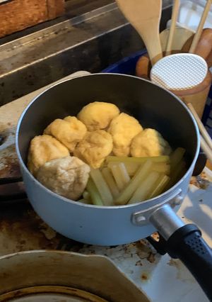 ふき と がんも の煮たが-レシピのメイン写真