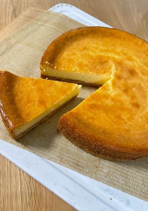 簡単混ぜるだけ濃厚ベイクドチーズケーキ-レシピのメイン写真