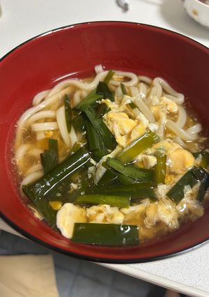 ニラ玉あんかけうどん-レシピのメイン写真