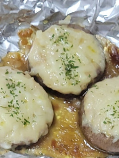 しいたけのツナマヨチーズ焼き-レシピのメイン写真