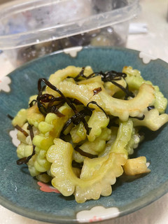 ゴーヤの塩昆布炒め-レシピのメイン写真