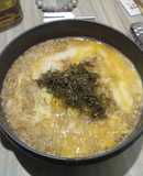 ビジホでお手軽チキンラーメン22雑炊13