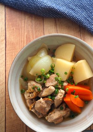 炊飯器調理であっさり鶏肉じゃが-レシピのメイン写真