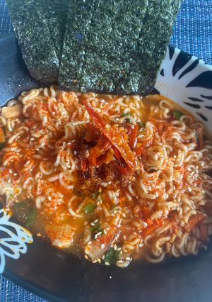 辛さマシマシ🔥辛ラーメン-レシピのメイン写真