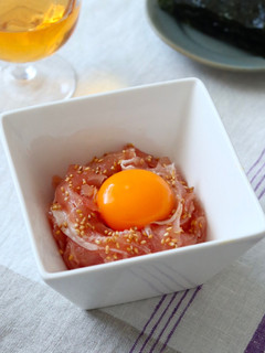 止まらない美味しさ生ハムユッケ-レシピのメイン写真