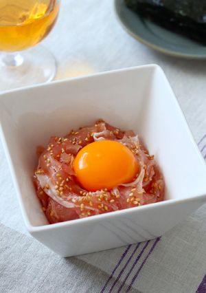 止まらない美味しさ生ハムユッケ-レシピのメイン写真