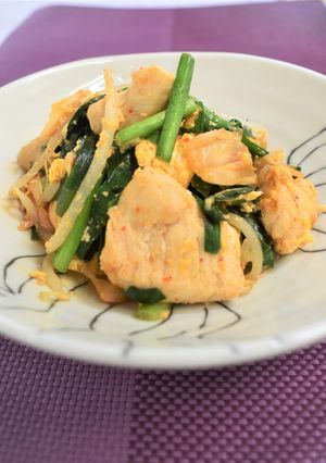 包丁不使用！鶏キムチ-レシピのメイン写真