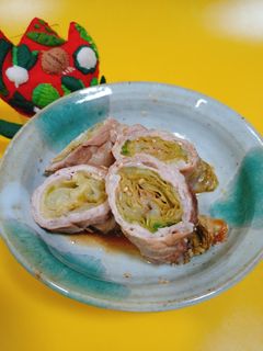 レン・チンレタスの豚肉巻き-レシピのメイン写真