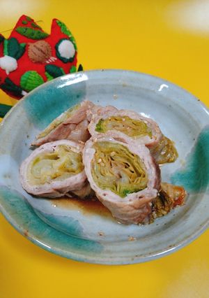 レン・チンレタスの豚肉巻き-レシピのメイン写真
