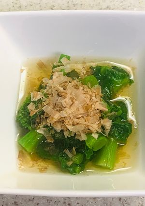 菜の花のお浸し　春の副菜　簡単！-レシピのメイン写真