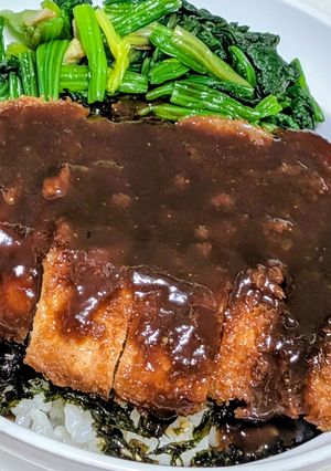 彼の推し💪味噌カツ丼-レシピのメイン写真