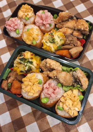 高１男子とパパの弁当241107-レシピのメイン写真