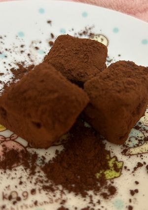 ダイエットに許せる生チョコ-レシピのメイン写真