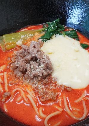 暑さに負けるな！豆乳チーズ冷やし担々麺-レシピのメイン写真