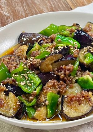 焼肉のたれdeなすの肉味噌炒め-レシピのメイン写真