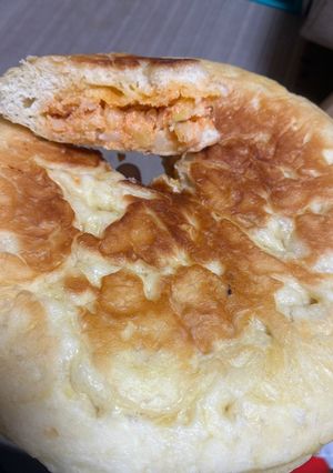 ワンパンで作る！明太ポテトチーズフォカッチャ-レシピのメイン写真