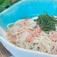 ドンキホーテの明太ツナ缶そうめん🧊🍜
