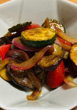 焼き野菜のマリネ-レシピのメイン写真