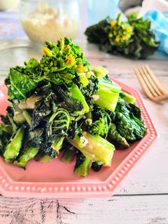 菜の花塩麹炒め-レシピのメイン写真