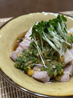 もっちり茹で豚の香味だれ-レシピのメイン写真