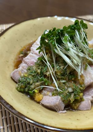もっちり茹で豚の香味だれ-レシピのメイン写真