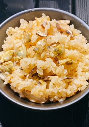 キムチ鍋の素とあさり缶の炊き込みご飯 8-レシピのメイン写真