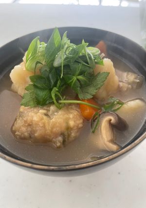 寒い日のすいとん-レシピのメイン写真