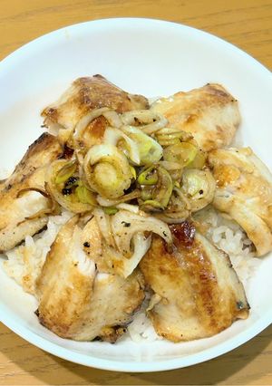 アジの照り焼きどんぶり-レシピのメイン写真