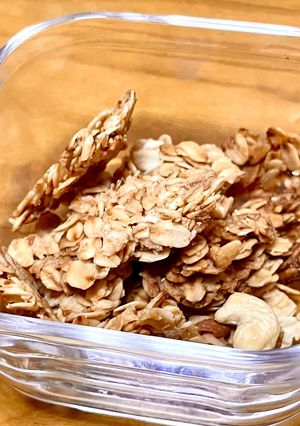 粉なしシンプルな材料のオートミールクッキー風♪-レシピのメイン写真