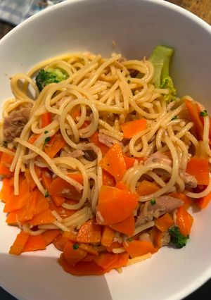 バター醤油サラダパスタ-レシピのメイン写真