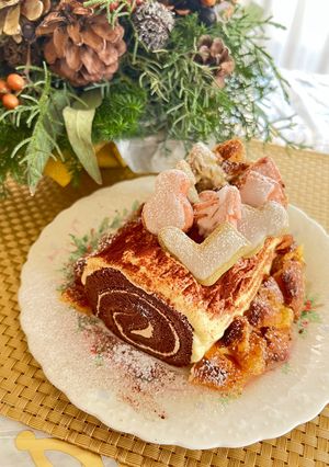 最安！市販品で時短簡単クリスマスケーキ-レシピのメイン写真
