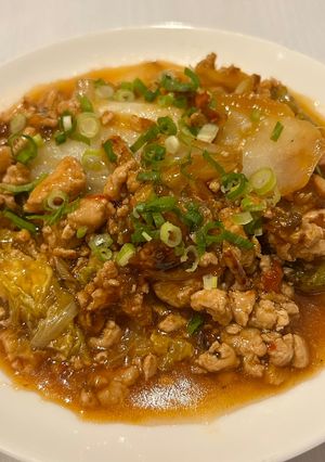 鶏胸肉の麻婆白菜【脂質9g】-レシピのメイン写真