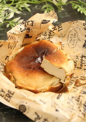 簡単！バスクチーズ　ミルクティー風味-レシピのメイン写真