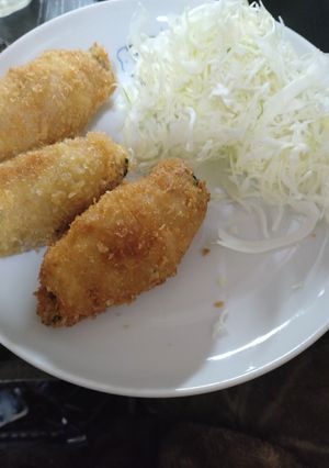 お子様にも！肉巻きチーズほうれん草カツ☆-レシピのメイン写真