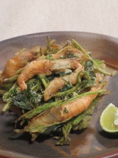 がらえびとみつばのかき揚げ-レシピのメイン写真