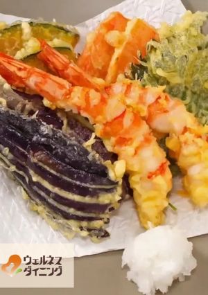 腎臓病食/天ぷら盛り合わせ-レシピのメイン写真